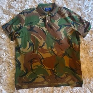 Classic Fit Camo Polo